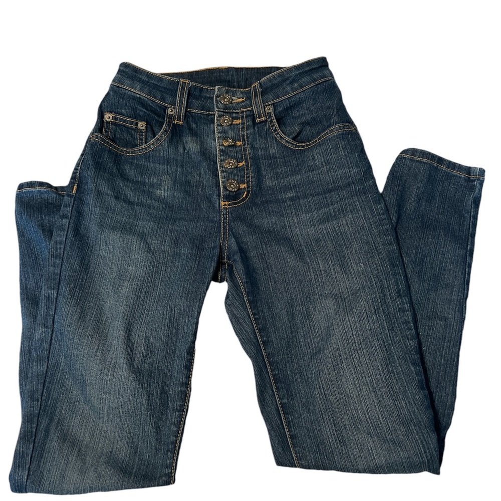 Carmar Button Fly High Rise Skinny Jeans Size 23